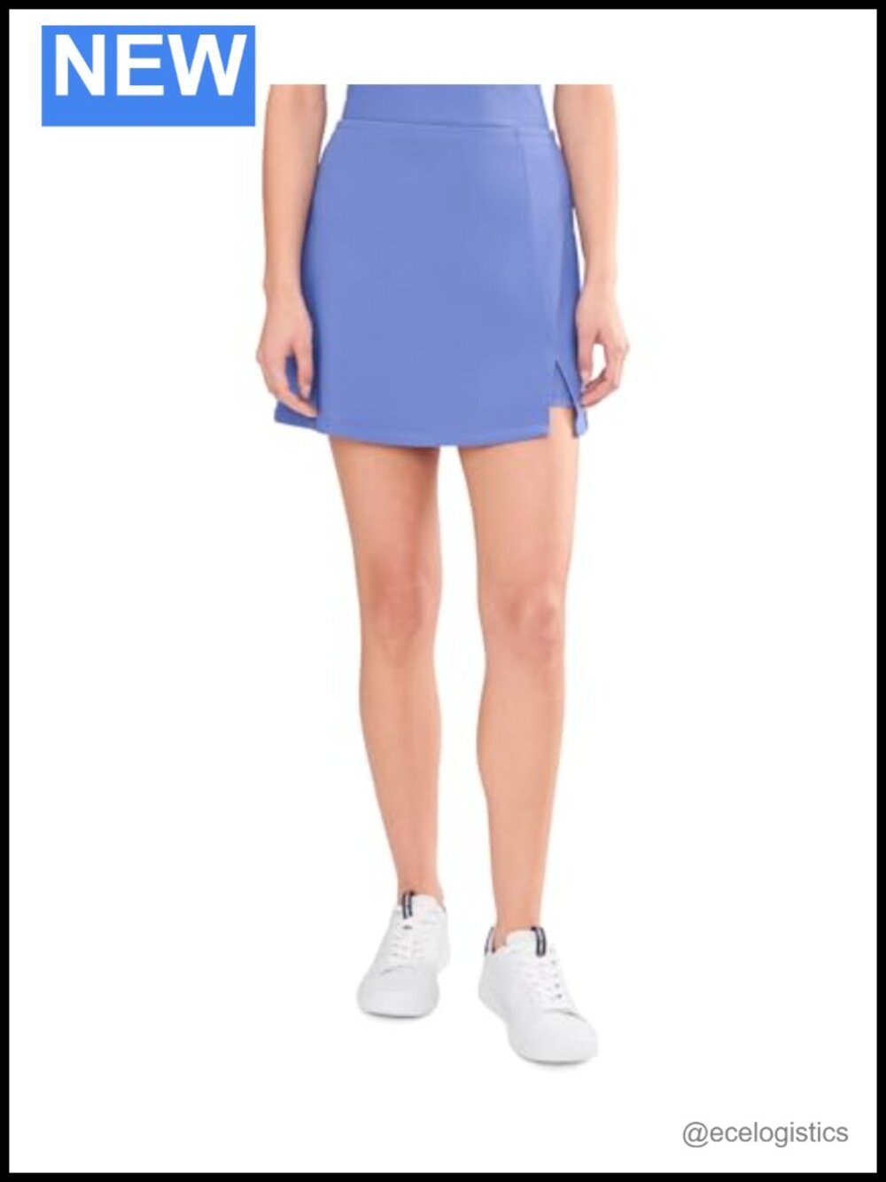 TravisMathew Moveknit Rib Skort Modern Fit Side Pockets